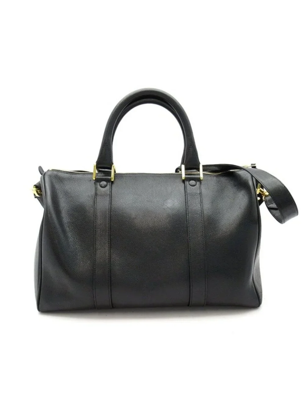 Chanel Boston Bag Caviar Leather Black